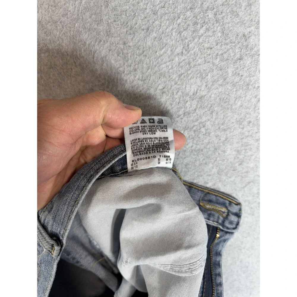 Lee Jeans Mens 38x29 Blue Regular Fit‎ Straight Leg Denim Classic Casual Pants